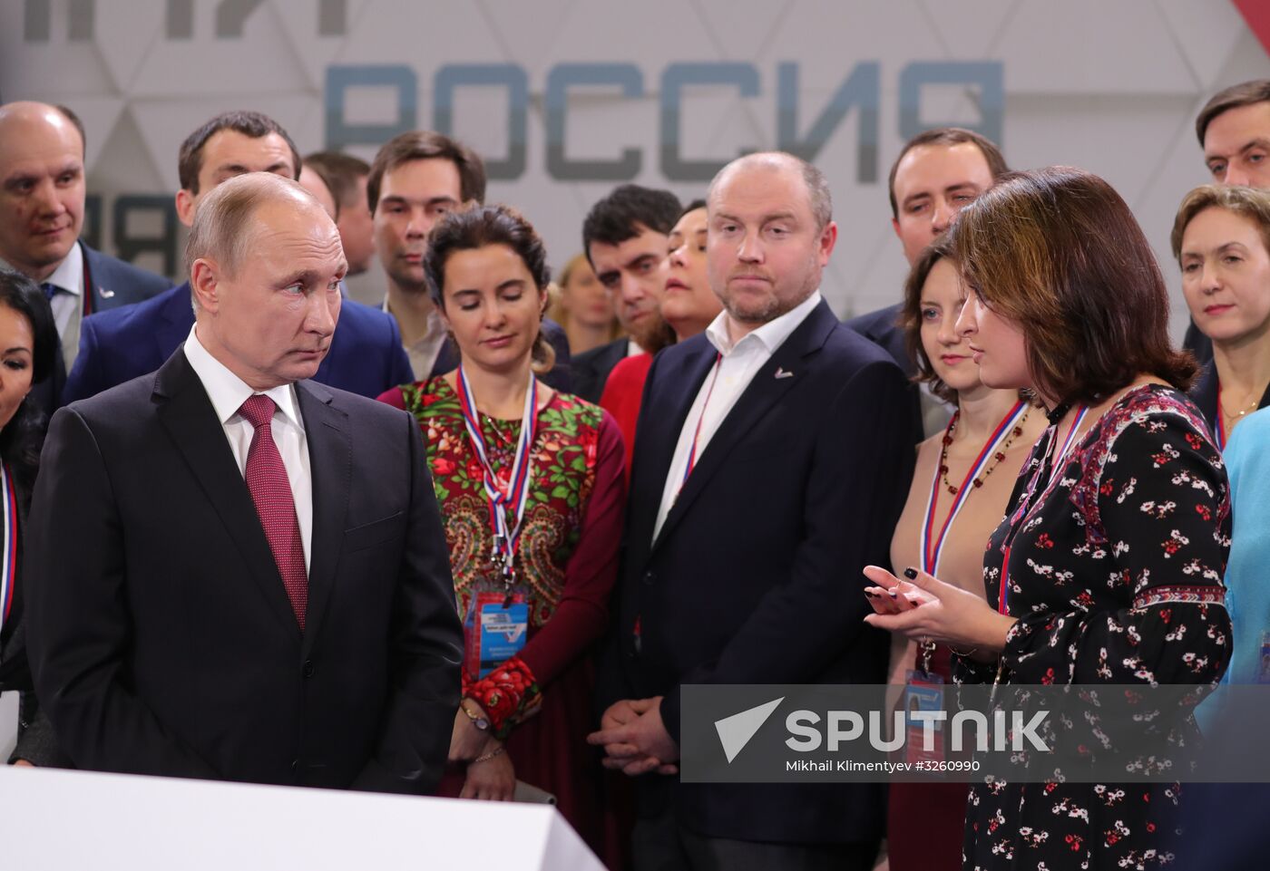 Vladimir Putin attends Russian Popular Front's Forum, Russia Focused on the Future