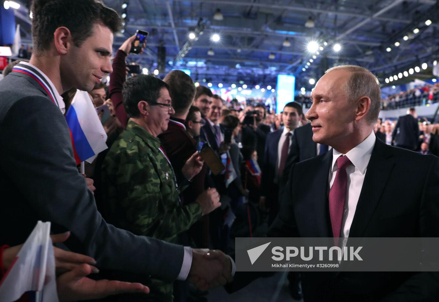 Vladimir Putin attends Russian Popular Front's Forum, Russia Focused on the Future