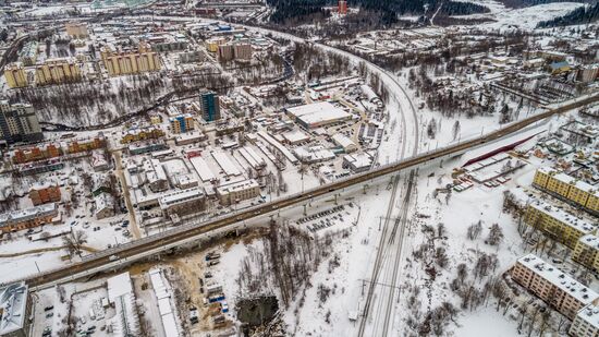 Gogolevsky cross-over in Petrozavodsk