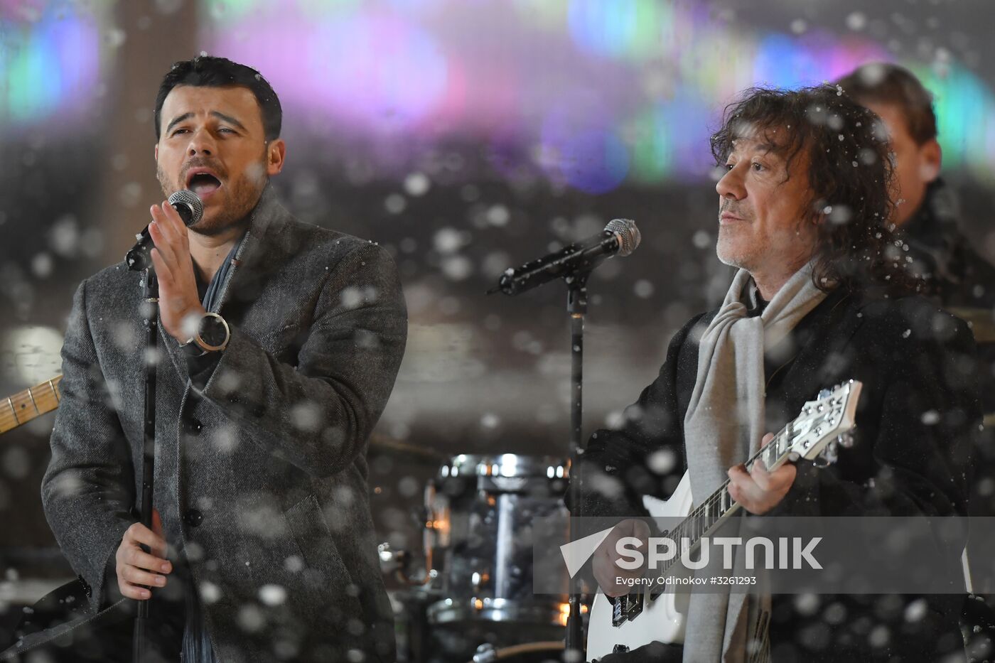 Channel One shoots New Year's show