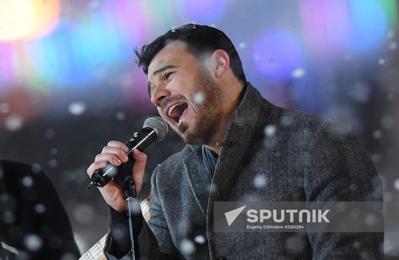 Channel One shoots New Year's show