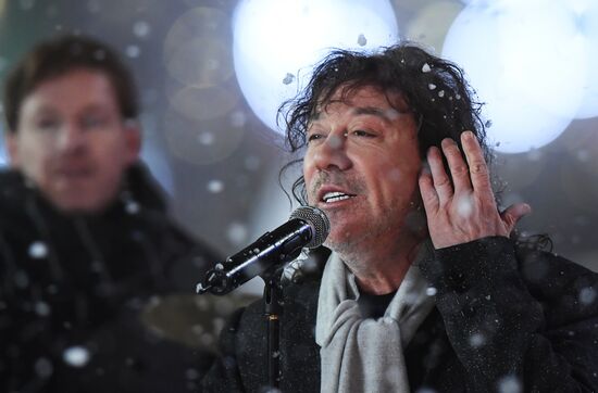 Channel One shoots New Year's show