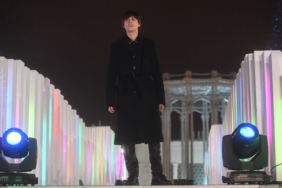 Channel One shoots New Year's show