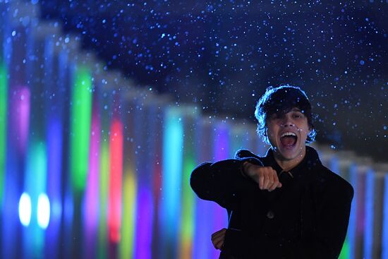 Channel One shoots New Year's show
