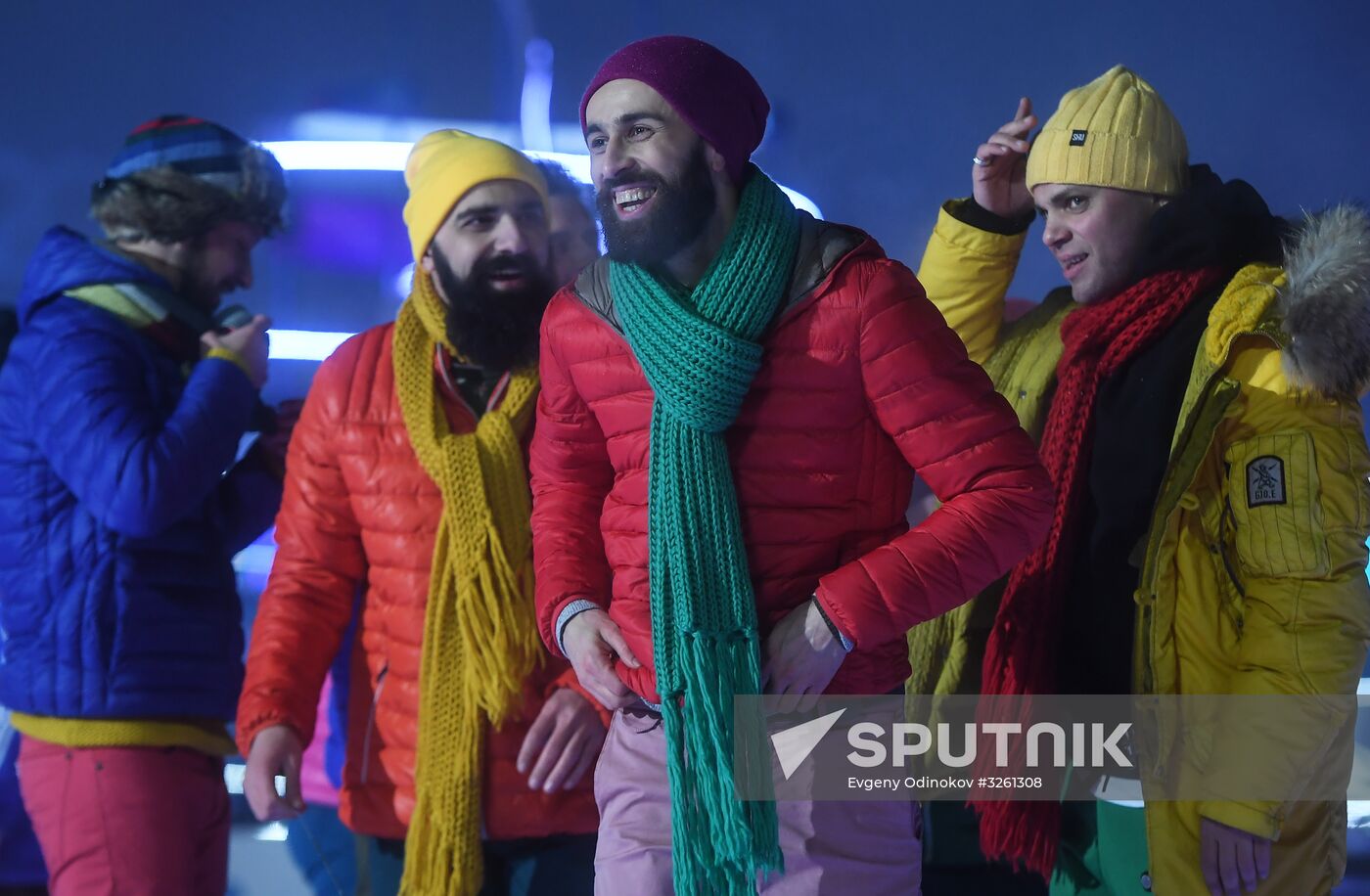 Channel One shoots New Year's show