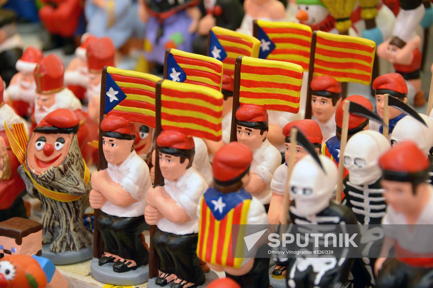 Election campaigning in Catalonia