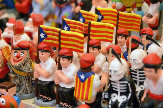Election campaigning in Catalonia