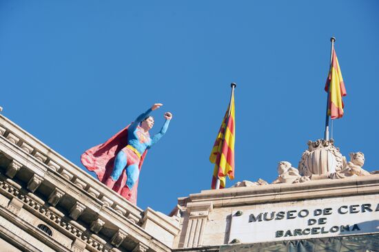 Election campaigning in Catalonia