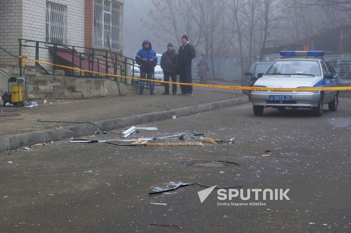 Situation in Stavropol around house grenade blast