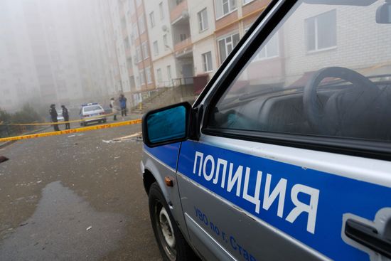 Situation in Stavropol around house grenade blast