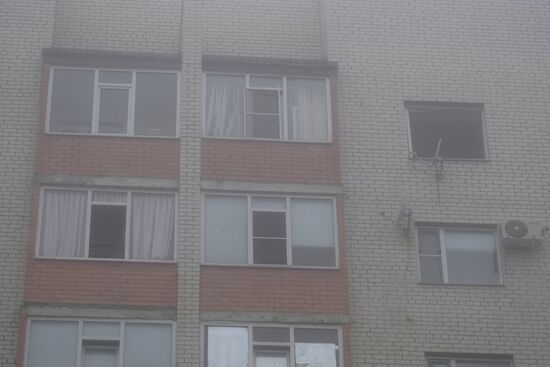 Situation in Stavropol around house grenade blast