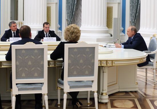 President Vladimir Putin chairs meeting of Council for Strategic Development and Priority Projects