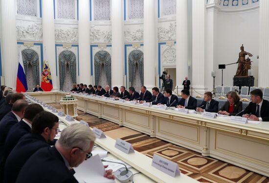 President Vladimir Putin chairs meeting of Council for Strategic Development and Priority Projects