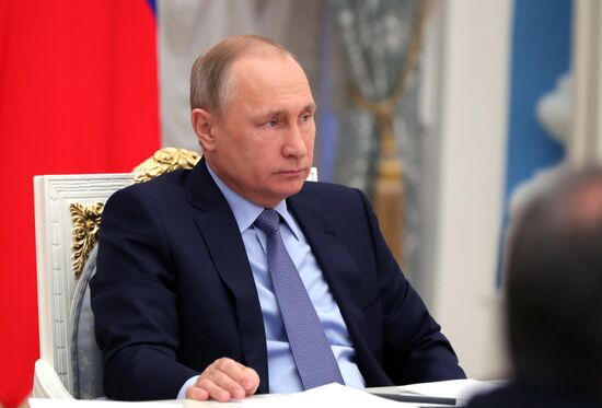 President Vladimir Putin chairs meeting of Council for Strategic Development and Priority Projects