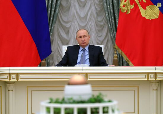 President Vladimir Putin chairs meeting of Council for Strategic Development and Priority Projects