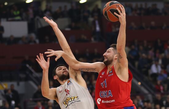 Basketball. EuroLeague. Olympiacos vs. CSKA