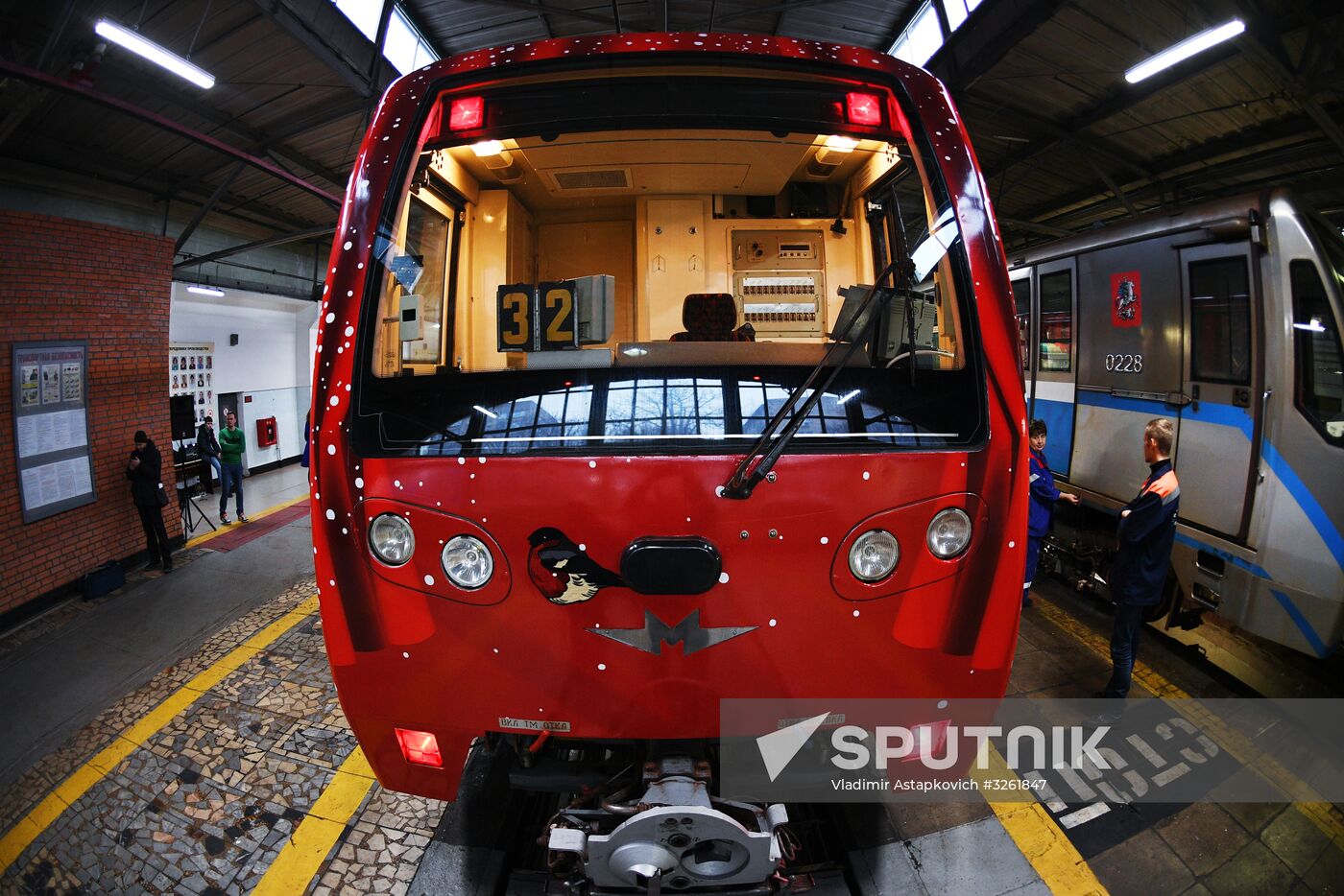 Moscow metro launches Journey to Christmas train