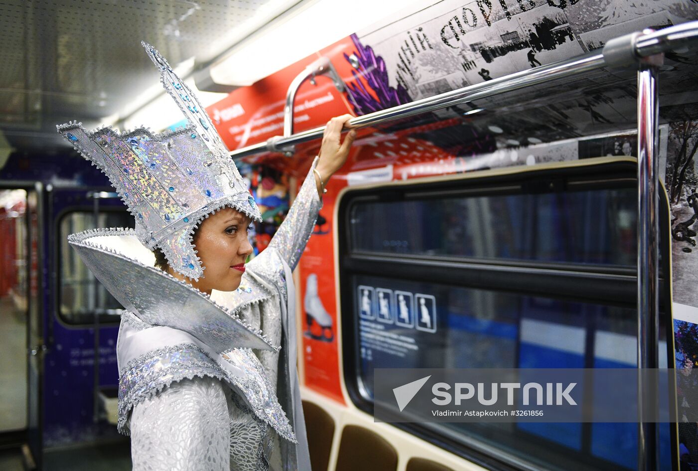 Moscow metro launches Journey to Christmas train