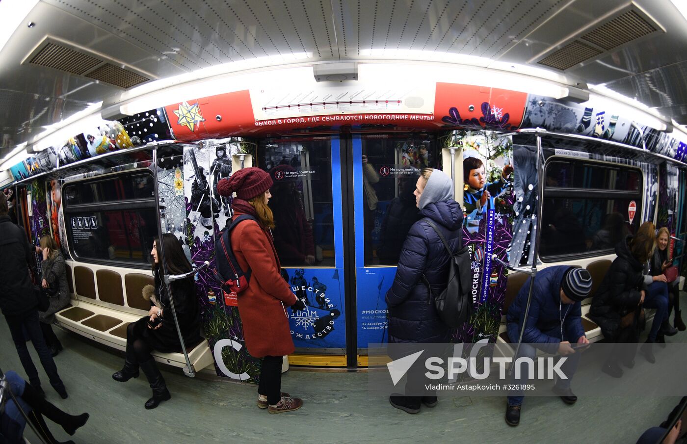 Moscow metro launches Journey to Christmas train