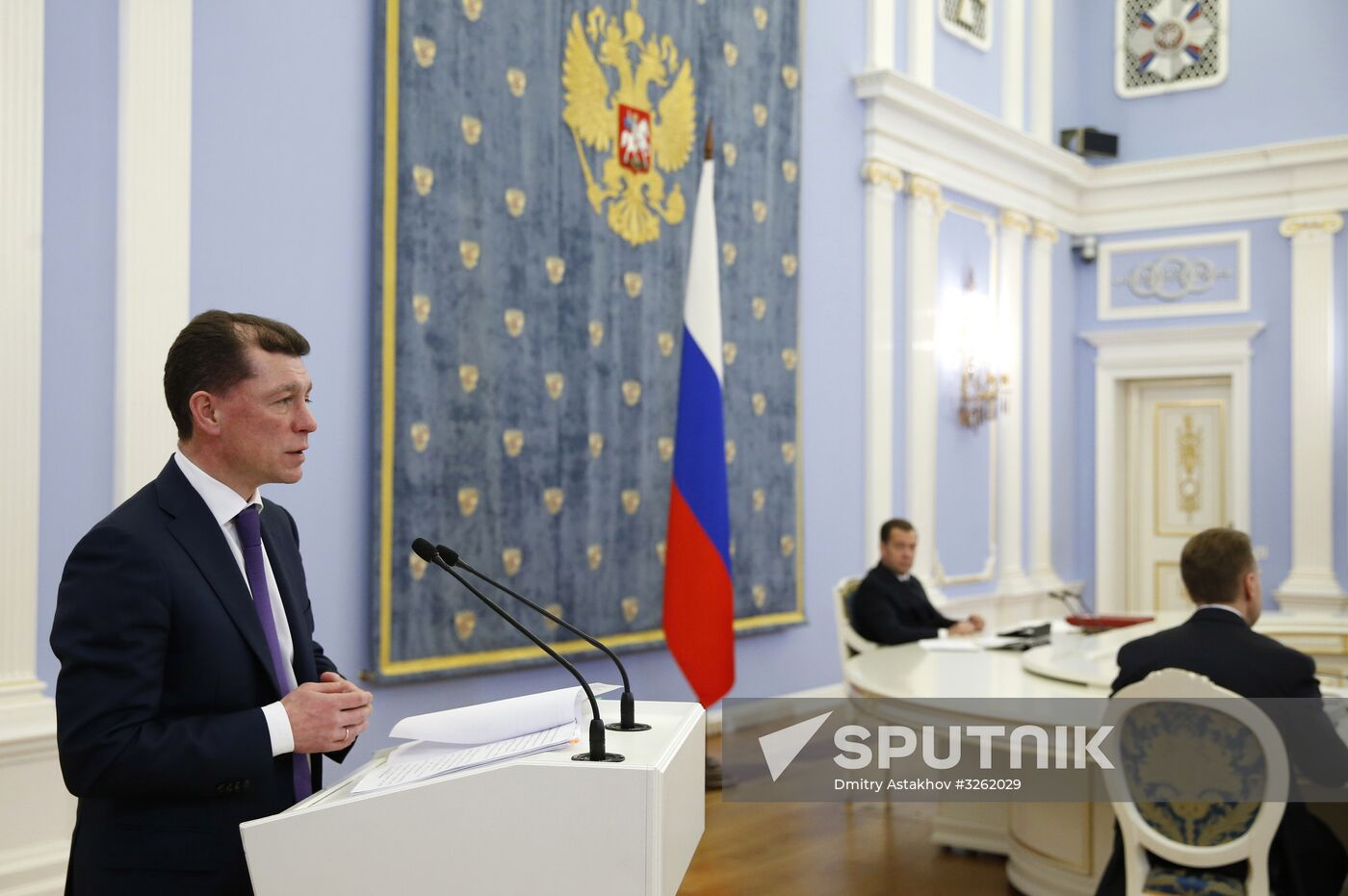 Russian Government meeting