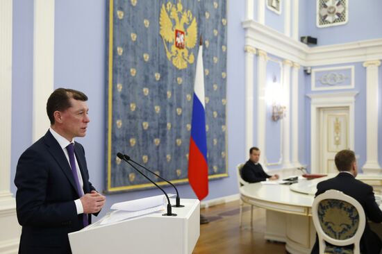 Russian Government meeting