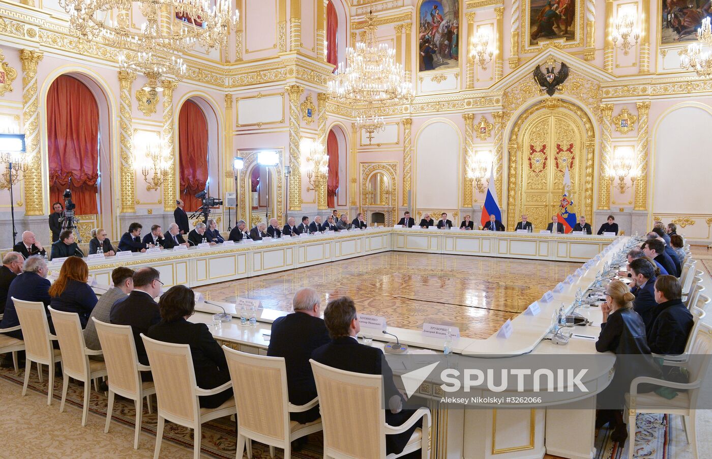 President Vladimir Putin chairs meeting of Council for Culture and Art