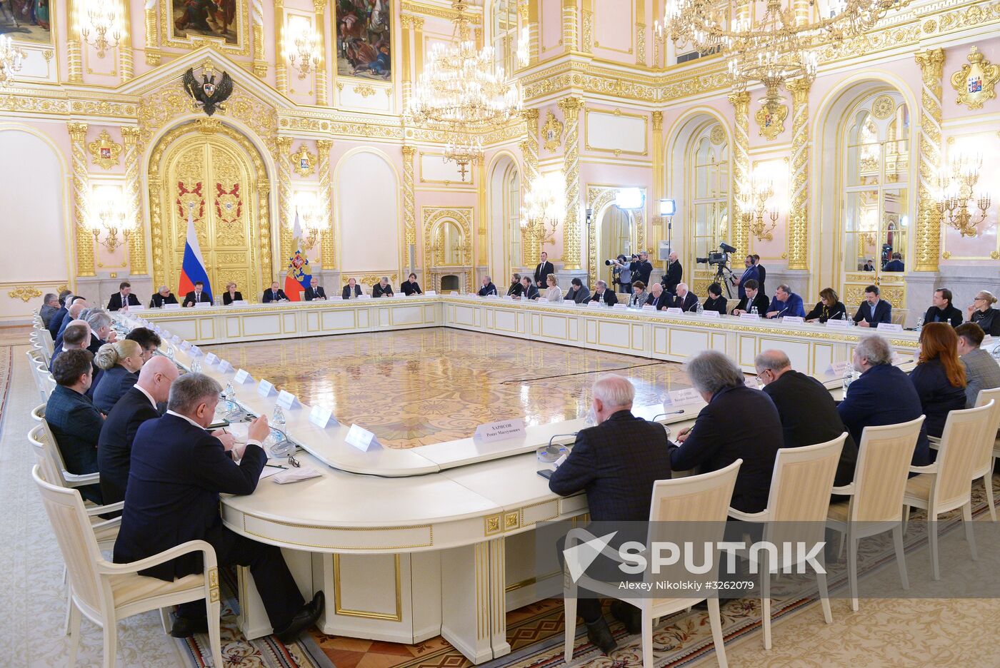 President Vladimir Putin chairs meeting of Council for Culture and Art