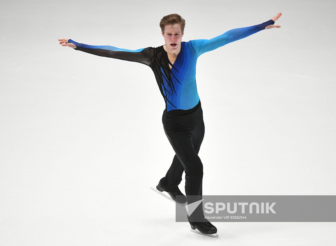Figure skating. Russian Championships. Men's short program