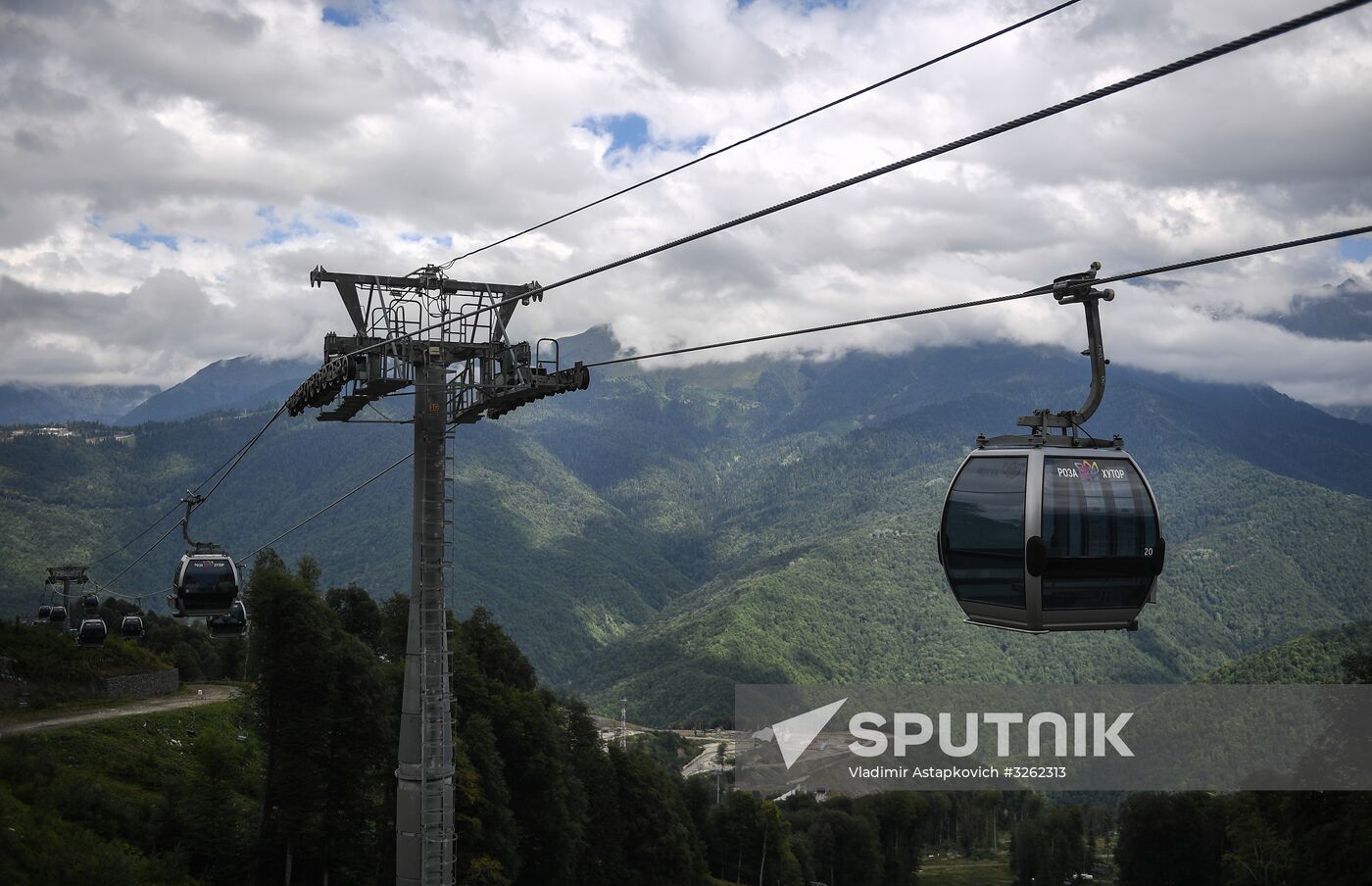 Rosa Khutor all year round alpine skiing resort