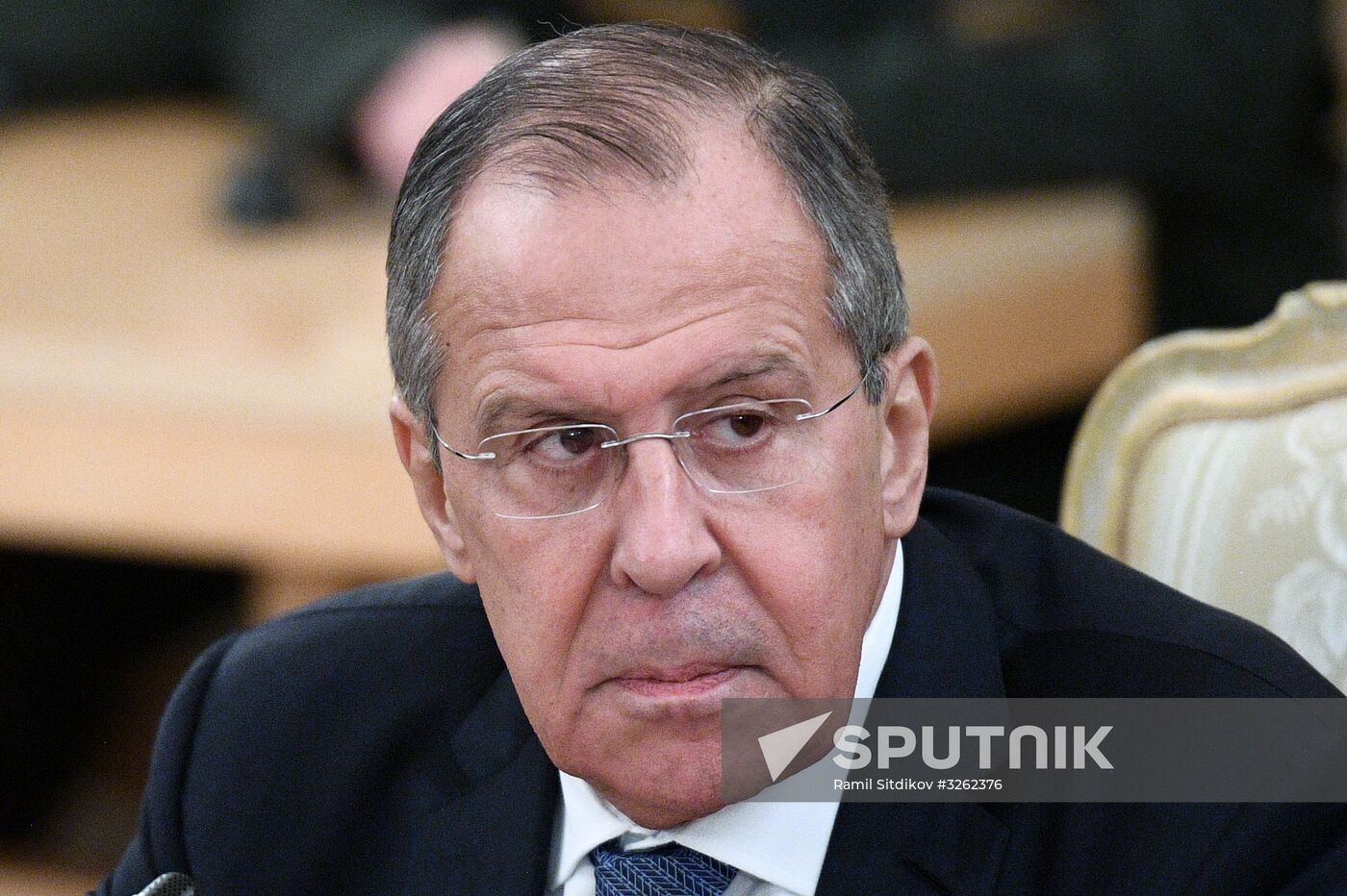 Sergei Lavrov meets with Staffan de Mistura and Sergei Shoigu