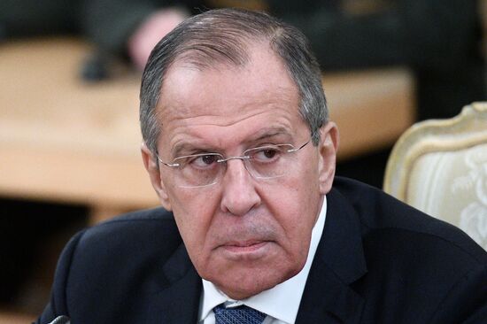 Sergei Lavrov meets with Staffan de Mistura and Sergei Shoigu