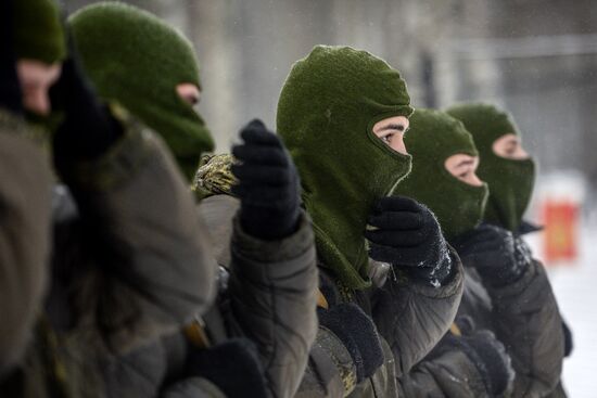 Military drill with S-400 anti-aircraft system in Leningrad Region