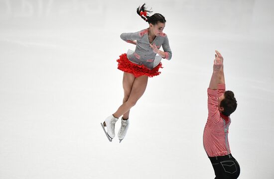 Russian Figure Skating Championships. Pairs. Short program
