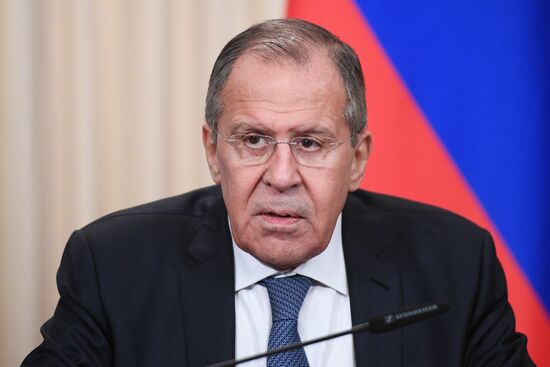 Sergei Lavrov meets with Staffan de Mistura and Sergei Shoigu