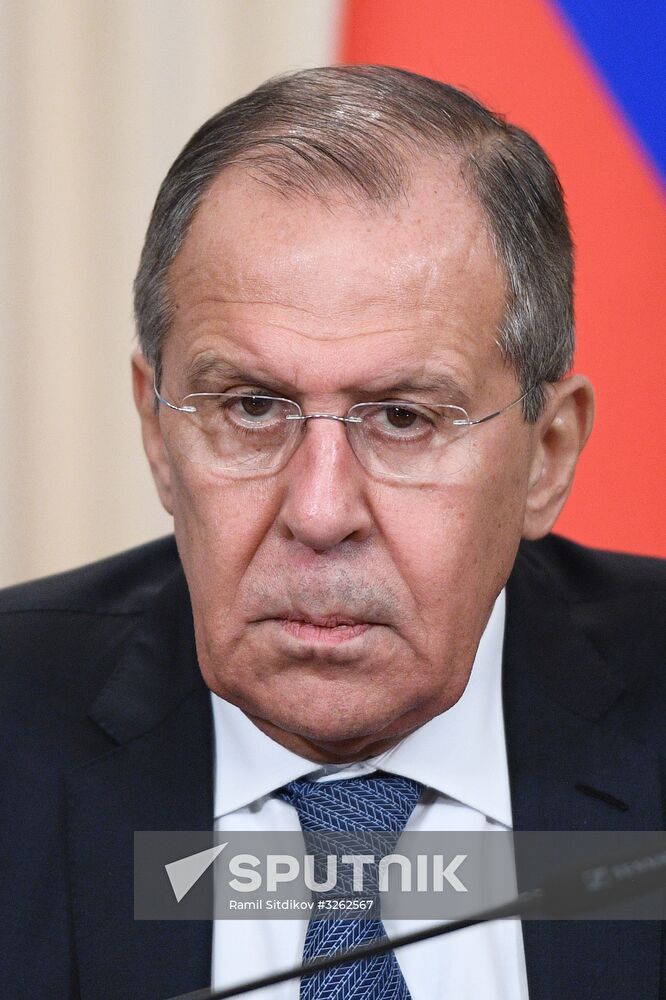 Sergei Lavrov meets with Staffan de Mistura and Sergei Shoigu