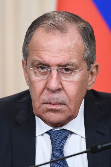 Sergei Lavrov meets with Staffan de Mistura and Sergei Shoigu