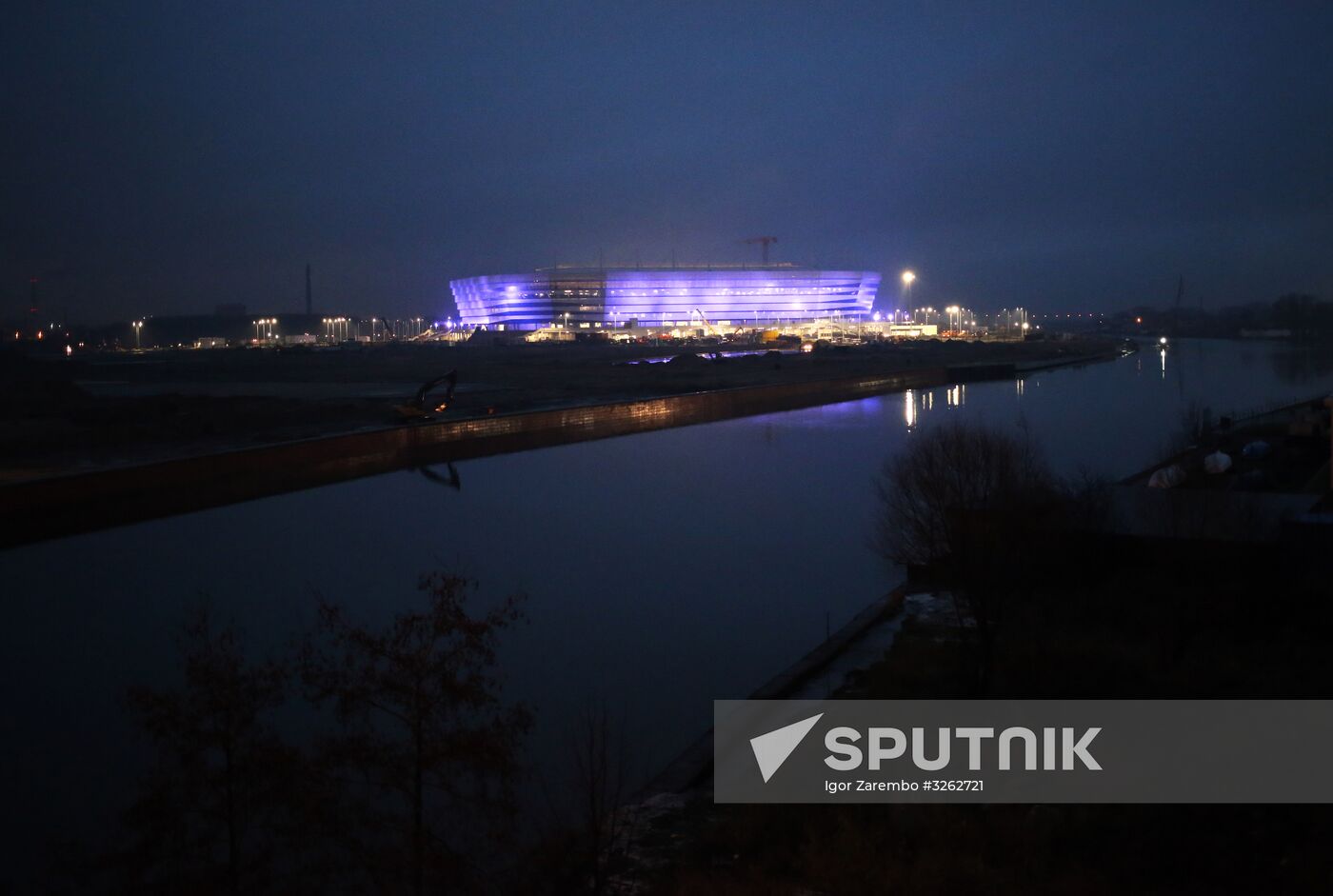 Construction of Kaliningrad Stadium