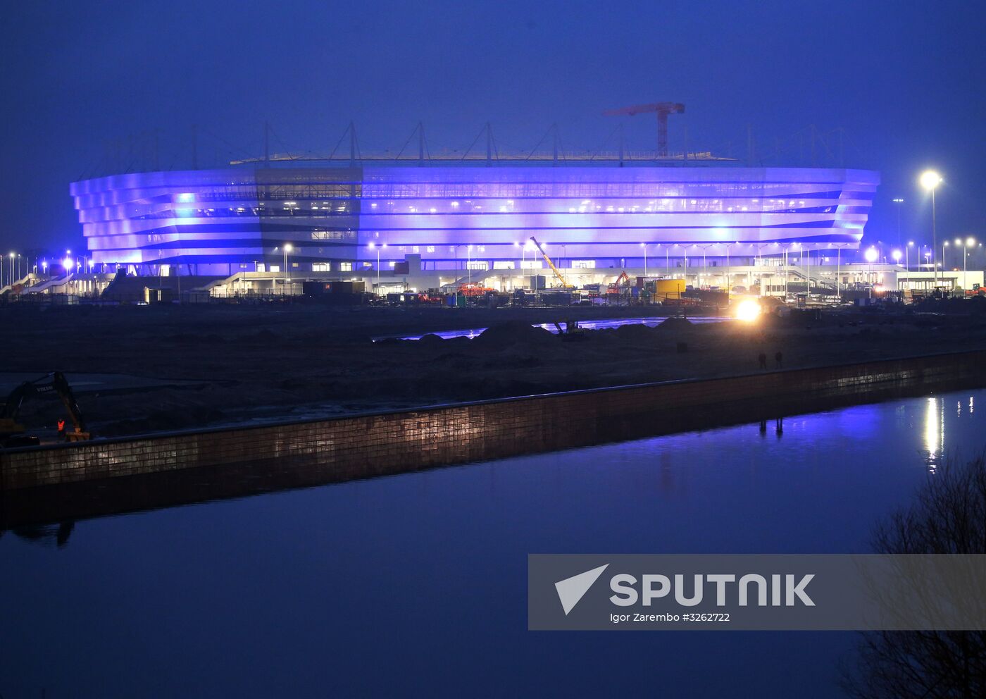 Construction of Kaliningrad Stadium