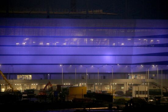 Construction of Kaliningrad Stadium