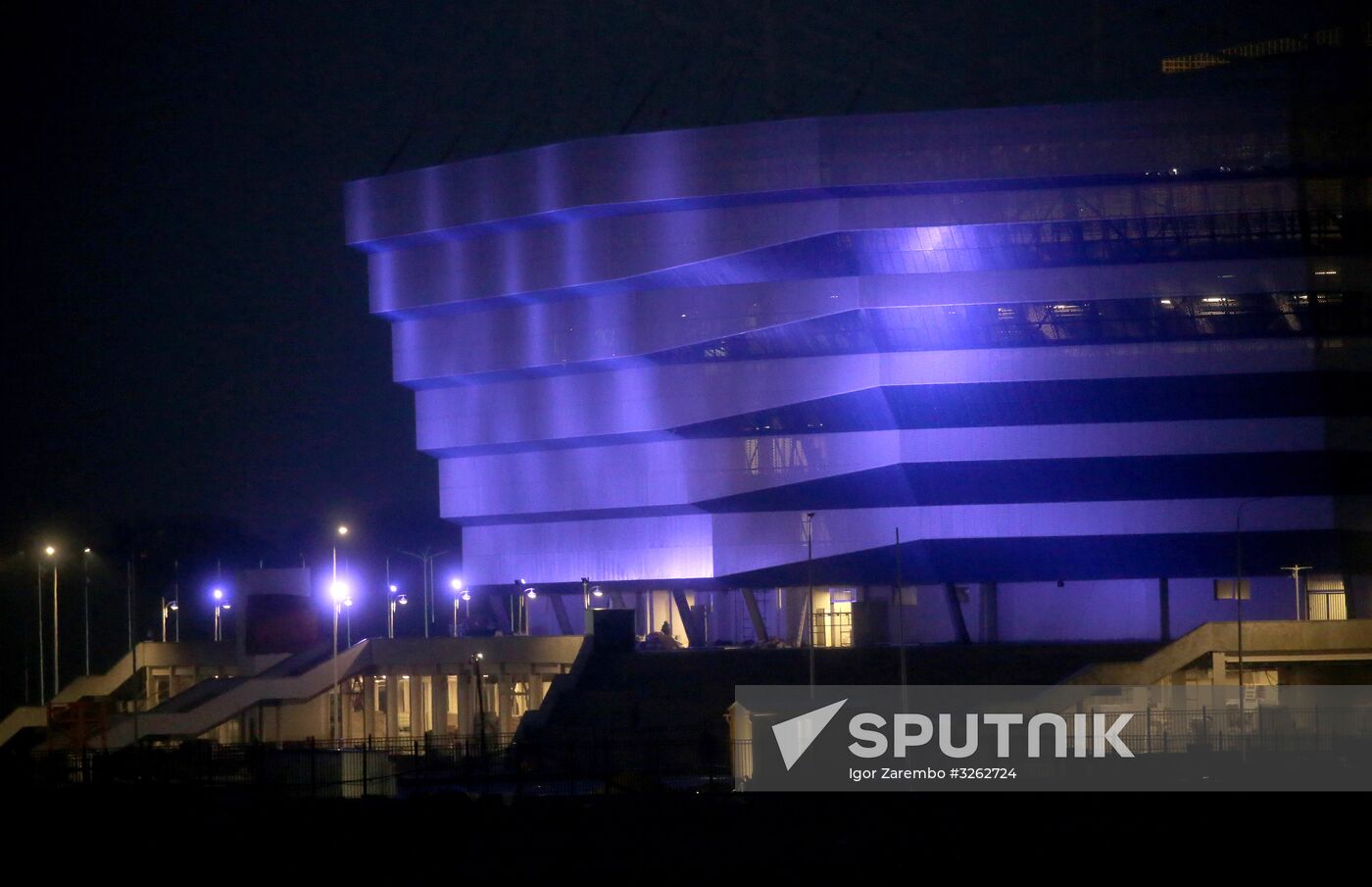 Construction of Kaliningrad Stadium