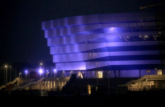 Construction of Kaliningrad Stadium