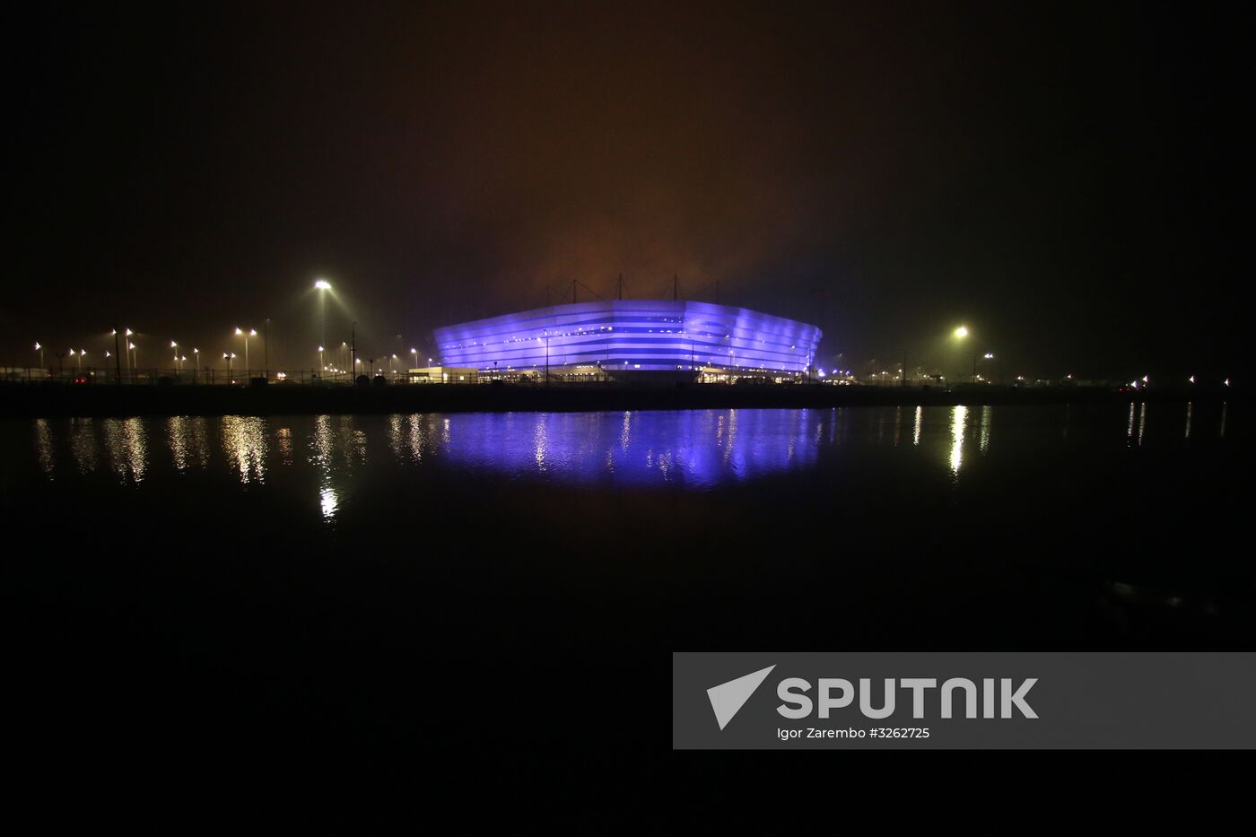 Construction of Kaliningrad Stadium