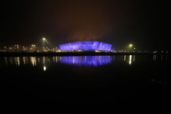 Construction of Kaliningrad Stadium