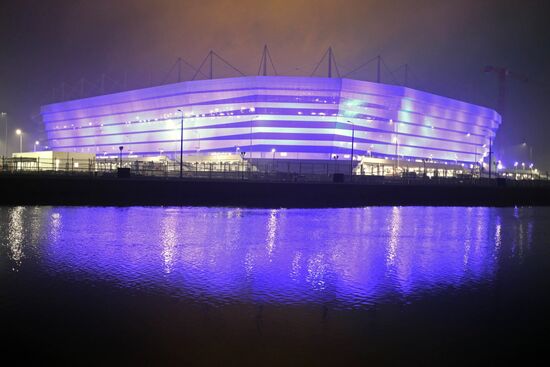 Construction of Kaliningrad Stadium