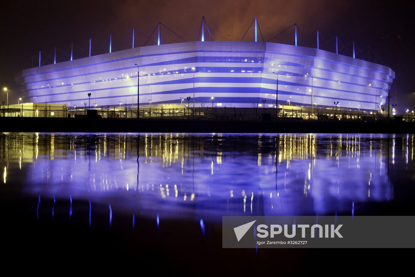 Construction of Kaliningrad Stadium