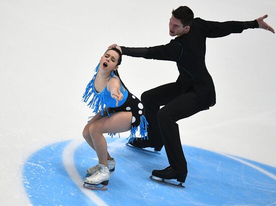 Russian Figure Skating Championships. Ice dance. Short program