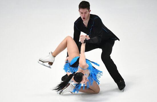 Russian Figure Skating Championships. Ice dance. Short program