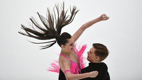 Russian Figure Skating Championships. Ice dance. Short program