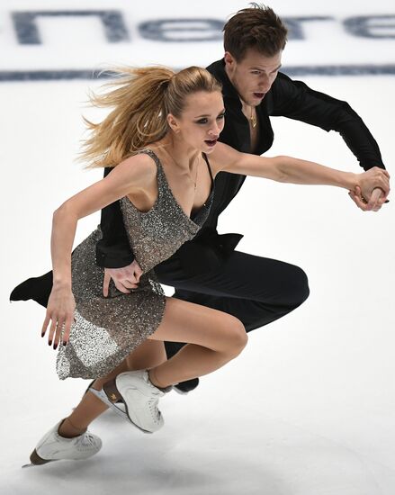 Russian Figure Skating Championships. Ice dance. Short program