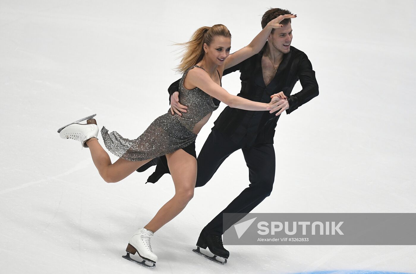 Russian Figure Skating Championships. Ice dance. Short program